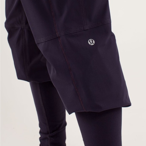 Lululemon Run: Dog Runner Pant Rulu Stretch Glyde W5721S Black Swan Size 4 - Picture 5 of 16